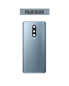 OnePlus 8 Back Glass Cover with Camera Lens - Polar Silver