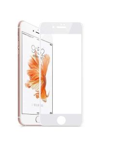 iPhone 6 Plus / 6S Plus Full Cover Curve Edge Tempered Glass Protector - White
