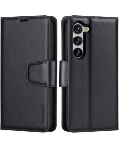 Hanman Wallet Leather Case Cover For Galaxy S23 FE