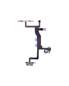 iPhone 6S Compatible Power Volume Mute Button Flex Cable with Metal Bracket