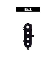 Galaxy A21 Camera Lens with Metal Frame -Black
