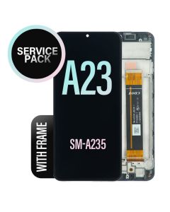 Galaxy A23 LCD Screen Touch Assembly with Frame