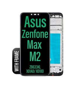 Asus Zenfone Max M2 LCD Touch Screen Assembly With Frame ZB633KL