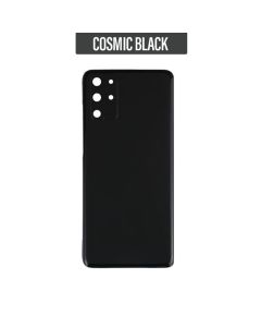 Galaxy S20 Plus/ S20 Plus 5G Back Glass Cover with Camera Lens-Black