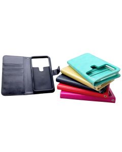 Universal Diary Wallet Leather Case Cover For Phone 5.5 - 6 Inch