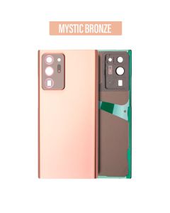 Galaxy Note 20 Ultra Back Glass Cover with Camera Lens -Mystic Bronze