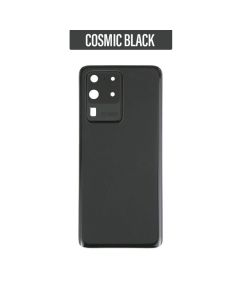 Galaxy S20 Ultra / S20 Ultra 5G Back Glass With Camera Lens - Cosmic Black