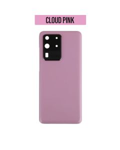 Galaxy S20 Ultra / S20 Ultra 5G Back Glass With Camera Lens - Cloud Pink
