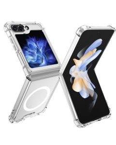 Stay Clear Magnetic Transparent Case Cover For Galaxy Z Fold5