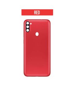 Galaxy A11 Back Cover With Camera Lens - Red