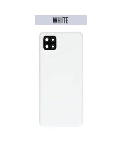 Galaxy A12 Back Cover With Camera Lens - White
