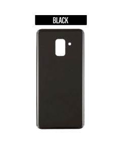 Galaxy A8 Plus Back Glass Cover (A730) - Black