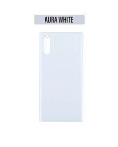 Galaxy Note 10 Plus Back Glass Cover - Aura White (NO Camera Lens)