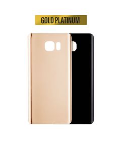 Galaxy Note 5 Back Glass Cover - Gold Platinum