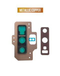 Galaxy Note 9 Rear Camera Lens with Metal Piece - Metallic Copper