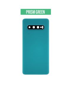 Galaxy S10 Back Glass Cover with Camera Lens - Prism Green