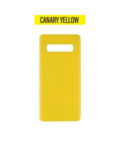 Galaxy S10 Plus Back Glass Cover - Canary Yellow