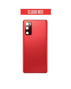 Galaxy S20 FE Back Glass Cover with Camera Lens - Cloud Red