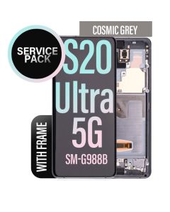 Galaxy S20 Ultra/ S20 Ultra 5G LCD Touch Screen Assembly - Cosmic Gray