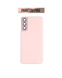 Galaxy S21/ S21 5G Back Glass Cover With Camera Lens - Phantom Pink