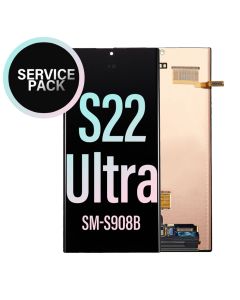 Galaxy S22 Ultra LCD Touch Screen Assembly (NO FRAME)- Service Pack