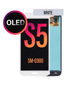 Galaxy S5 LCD Touch Screen Assembly - White