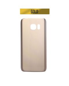 Galaxy S7 Back Glass Cover - Gold
