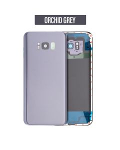 Galaxy S8 Plus Back Glass Cover with Camera Lens - Orchid Grey