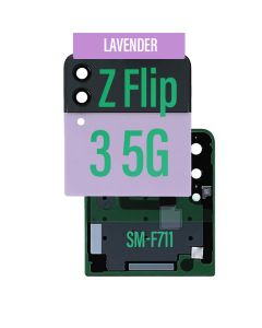 Galaxy Z Flip 3 5G LCD Touch Screen Assembly OUTER-Lavender