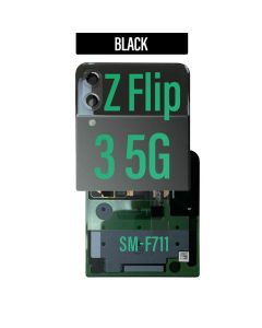 Galaxy Z Flip 3 5G LCD Touch Screen Assembly OUTER-Black