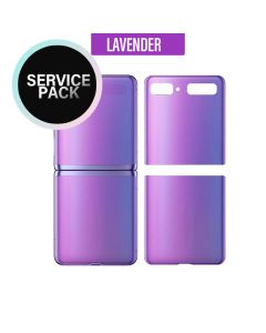 Galaxy Z Flip Back Glass Cover - Service Pack -Mirror Purple
