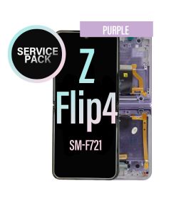 Galaxy Z Flip4 5G LCD Touch Screen Assembly purple