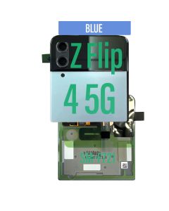 Galaxy Z Flip 4 LCD Touch Screen Assembly OUTER- Blue