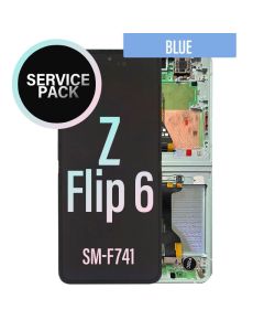Galaxy Z Flip6 LCD Touch Screen Assembly (Main) -Blue