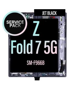 Galaxy Z Fold7 5G LCD Touch Screen Assembly Complete - Jet Black