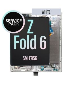 Galaxy Z Fold6 LCD Touch Screen Assembly Complete - White