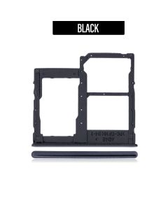 Galaxy A41 Sim/ Memory Card Tray (Dual Sim)-Black