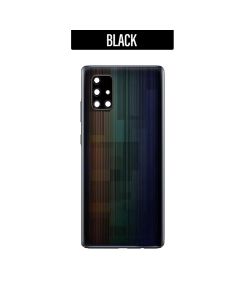 Galaxy A71 5G Back Glass Cover - Black 