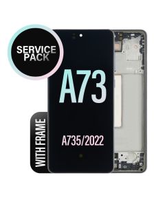 Galaxy A73 LCD Touch Screen Assembly With Frame