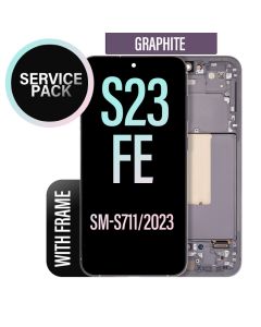 Galaxy S23 FE Screen Replacement Assembly with Frame -Graphite