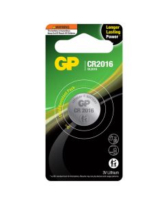 GP 3V 90mAh Lithium (LiMnO2) Coin Cell Battery - Card of 1
