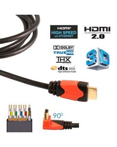 Premium HDMI Cable 90 Degree Version 2.0
