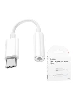 Hoco LS34 USB-C to 3.5mm Adapter - White