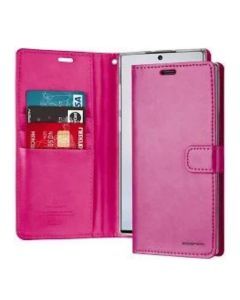 Mercury Blue Moon Diary Wallet Leather Case Cover For iPhone 12 Pro Max - Hot Pink
