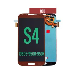Galaxy S4 LCD Touch Screen Assembly Red