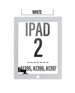 iPad 2 Touch Screen Digitizer with Adhesive Tape - White