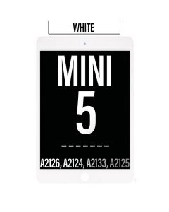 iPad Mini 5 LCD Touch Screen Assembly - White