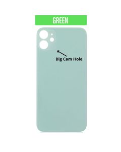 iPhone 11 Back Glass Cover (Big Camera Hole) - Green