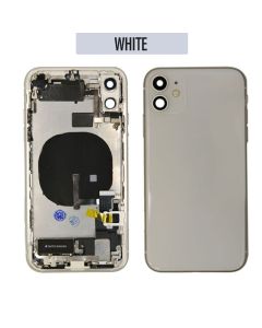 iPhone 11 Back Housing With Small Parts - White