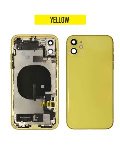 iPhone 11 Back Housing With Small Parts - Yellow